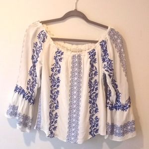 Hale Bob boho top size xs